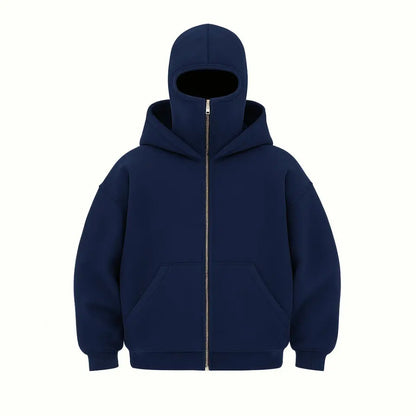 The Zipped Masked Hoodie (Unisex)