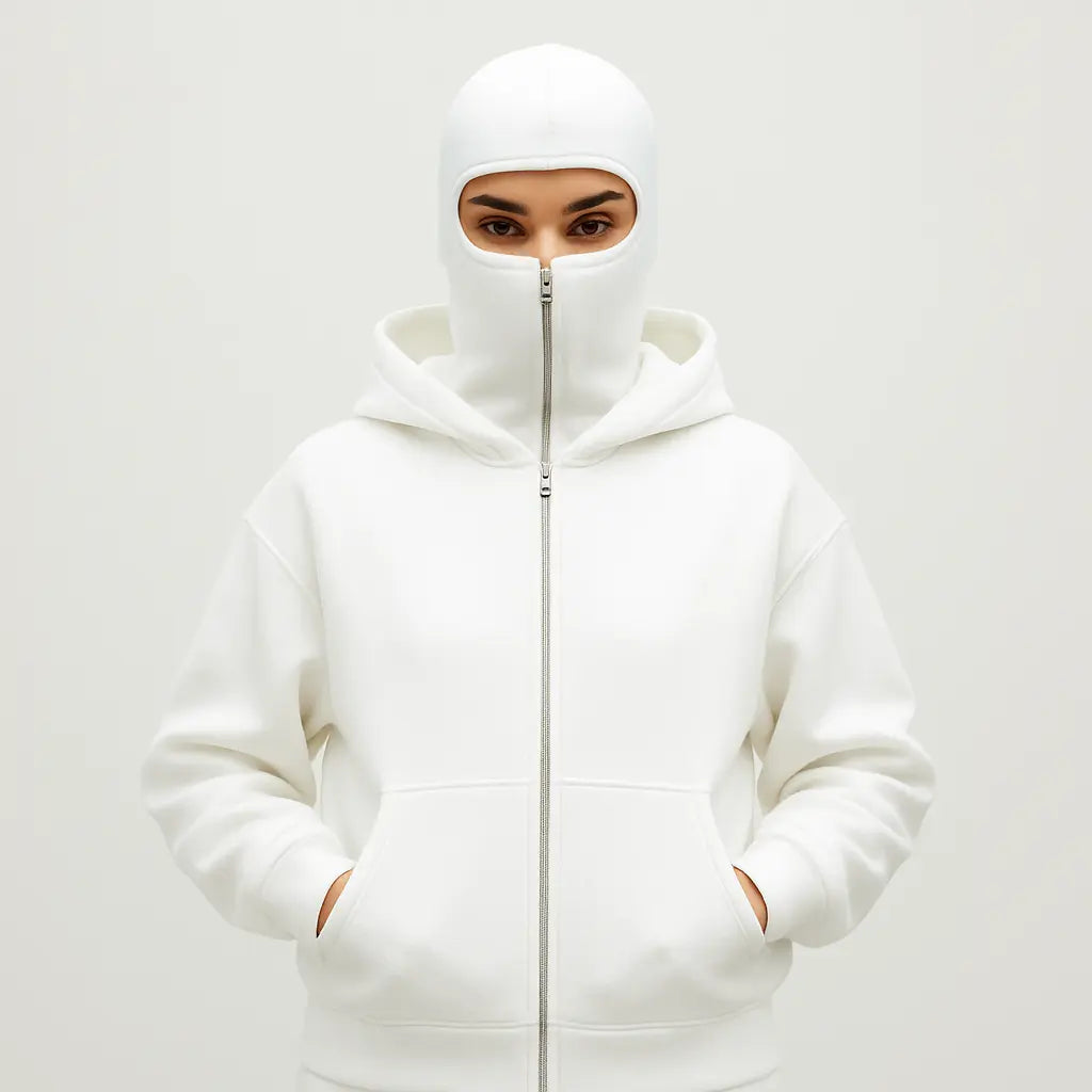 The Zipped Masked Hoodie (Unisex)