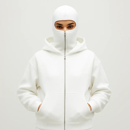 The Zipped Masked Hoodie (Unisex)