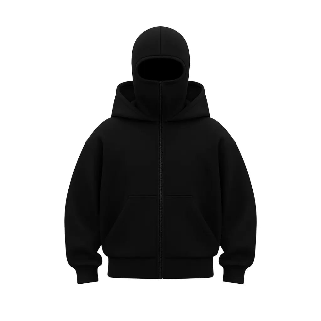 The Zipped Masked Hoodie (Unisex)