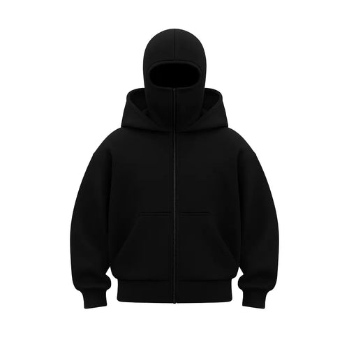 The Zipped Masked Hoodie (Unisex)